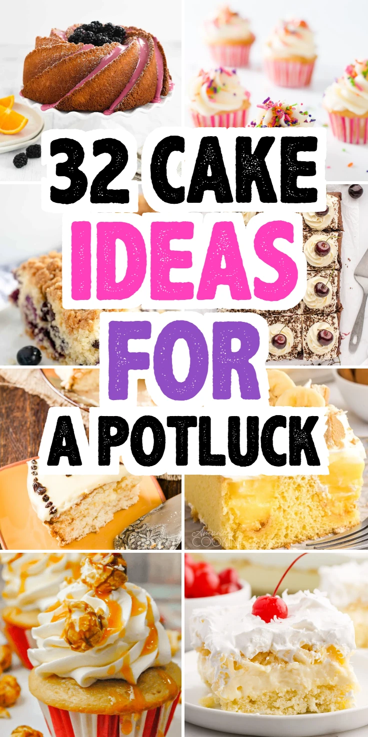 Cake Ideas for a Potluck