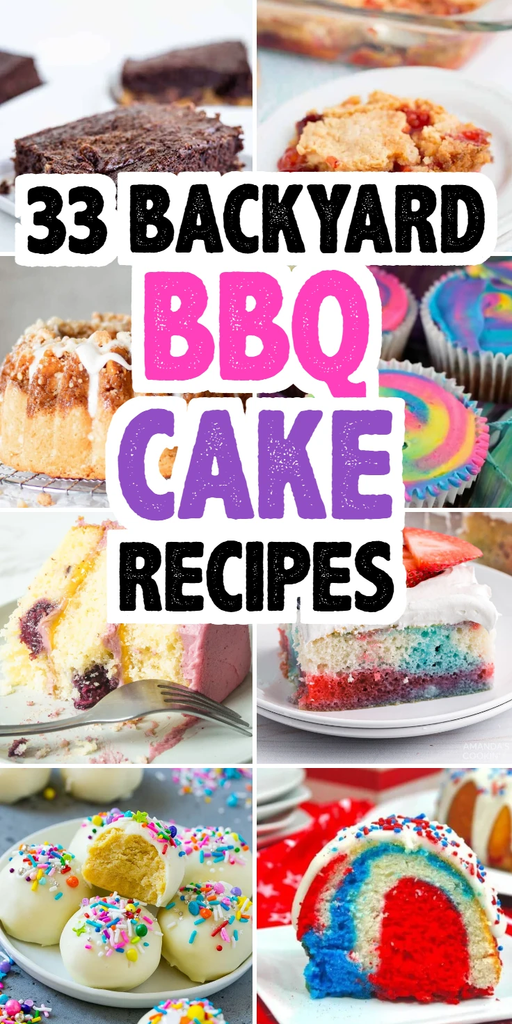 Backyard BBQ Cake Recipes
