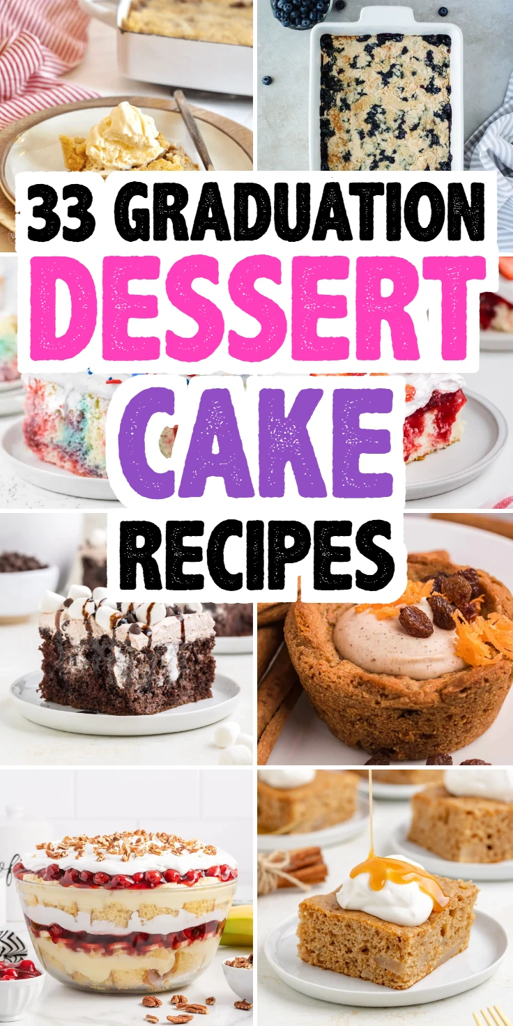 Graduation Dessert Cake Recipes