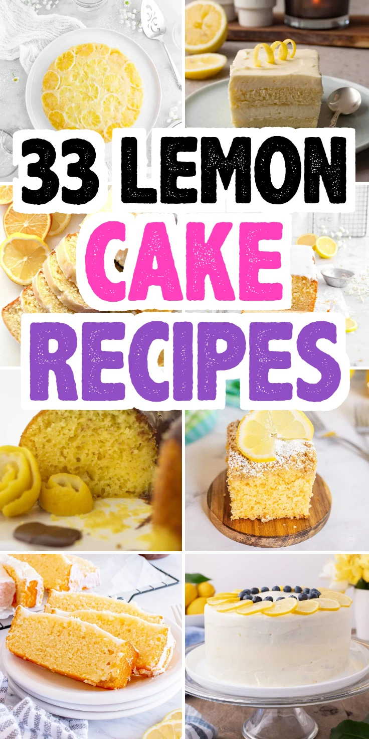 Lemon Cake Recipes