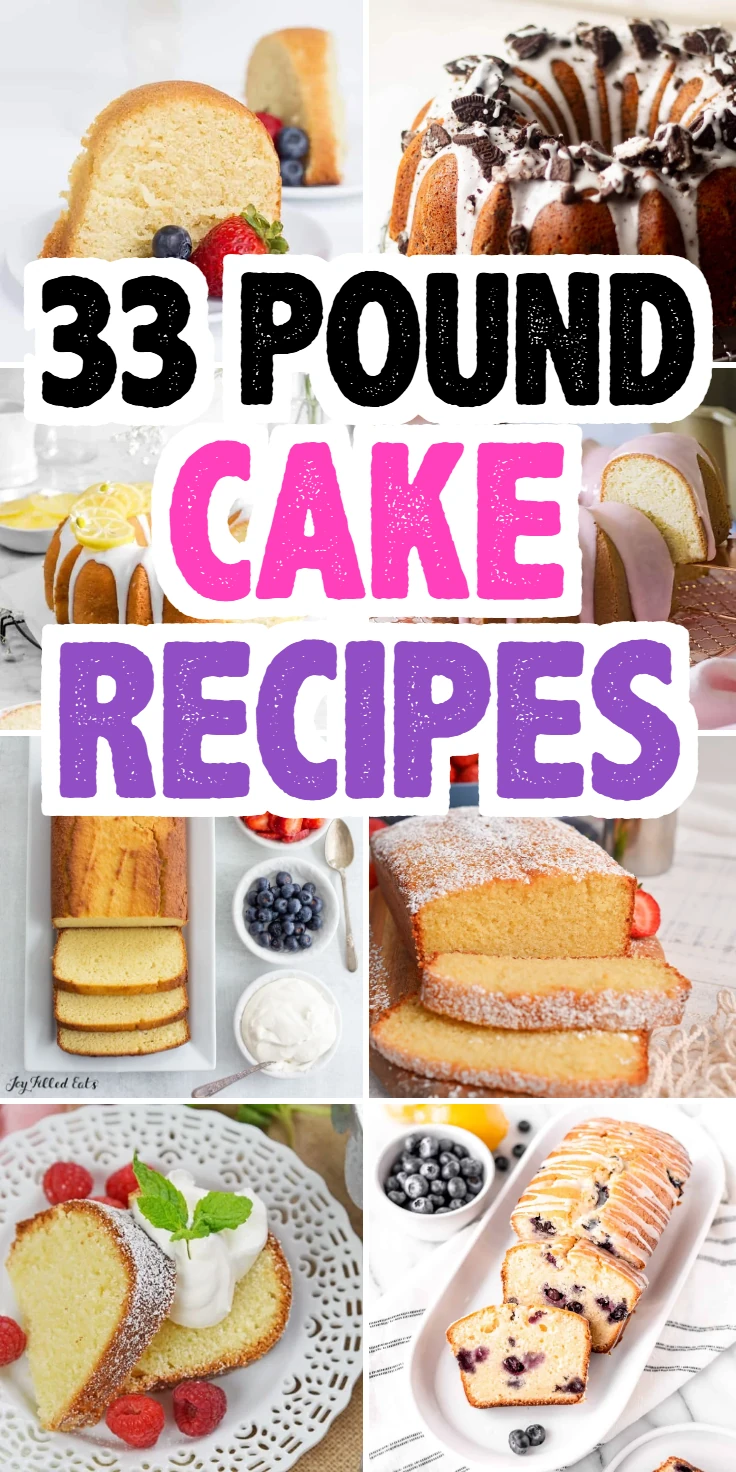 Pound Cake Recipes