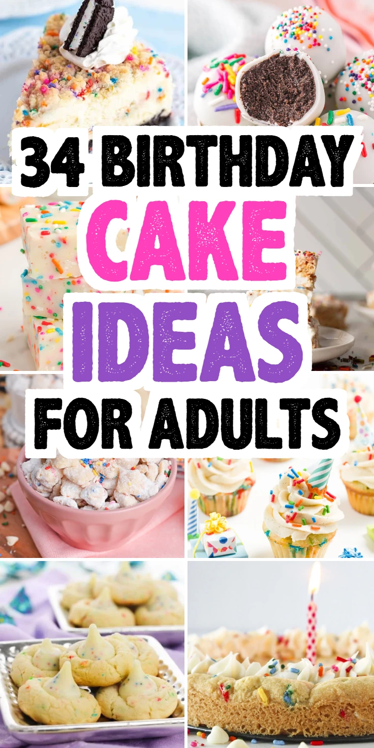 Birthday Cake Ideas for Adults