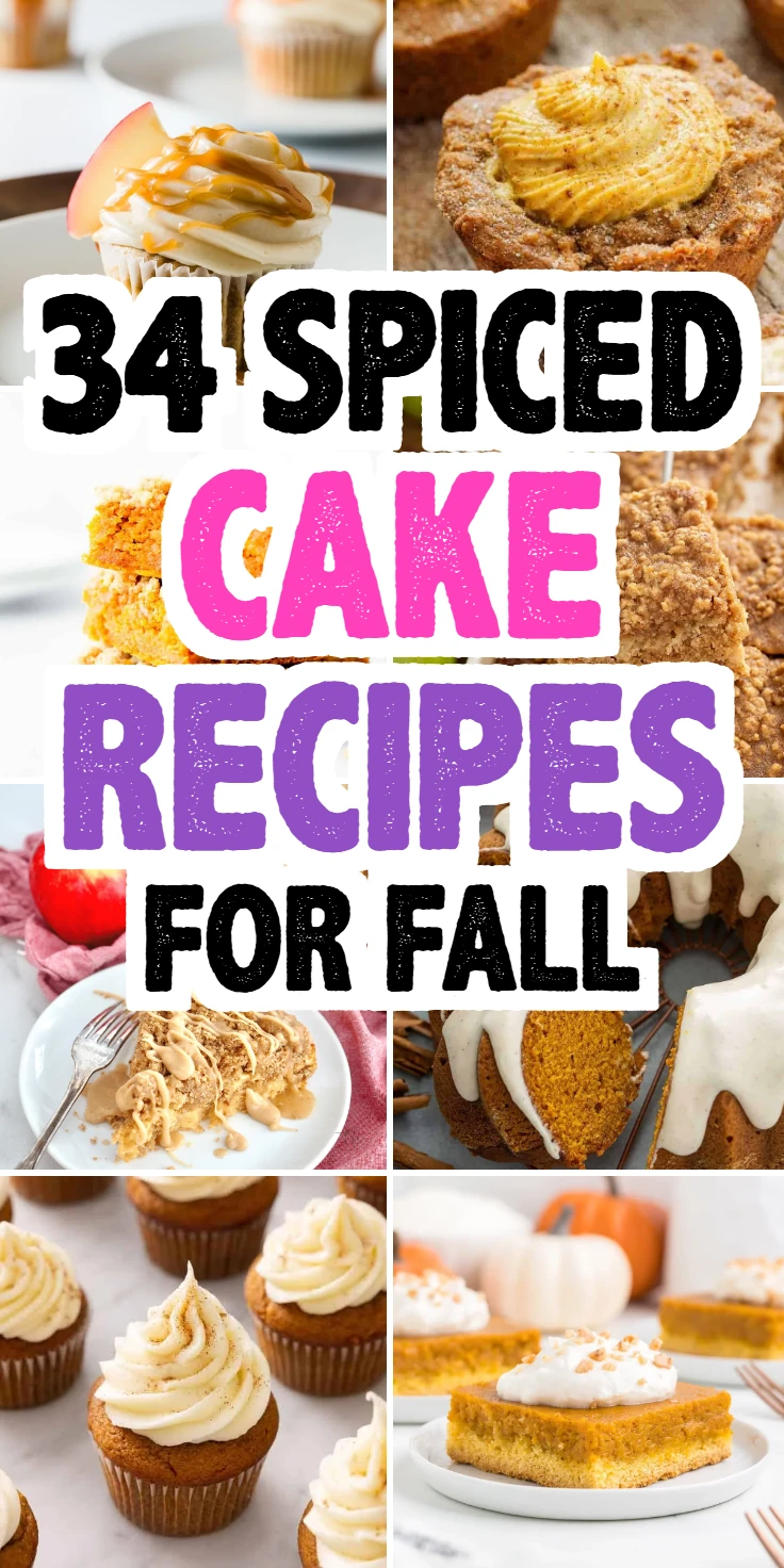 Spiced Cake Recipes for Fall