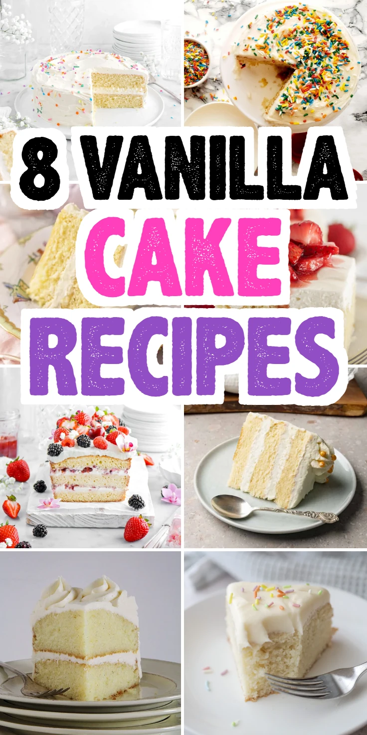 Vanilla Cake Recipes