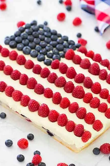 American Flag Cake
