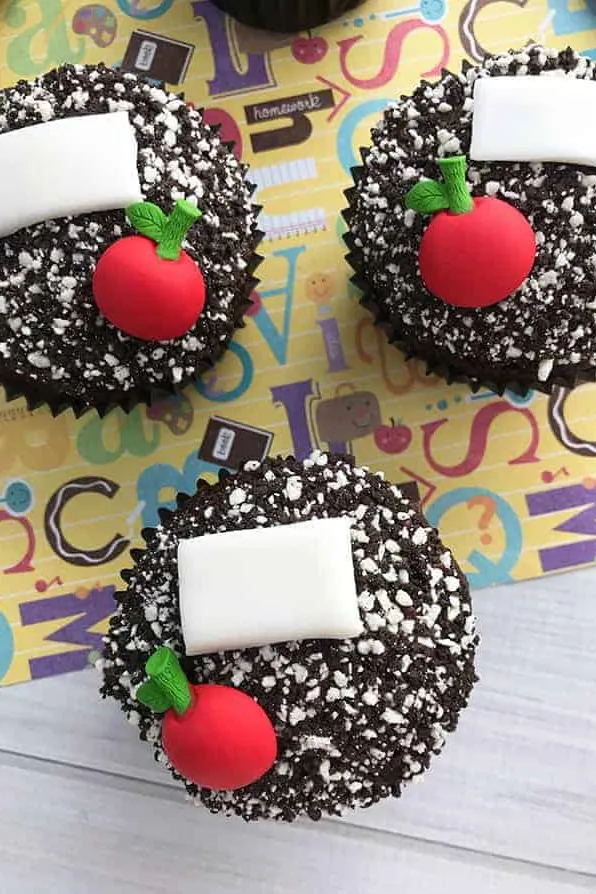 Back to School Cupcakes