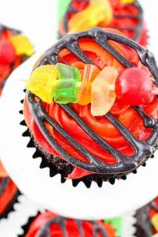 BBQ Grill Cupcakes