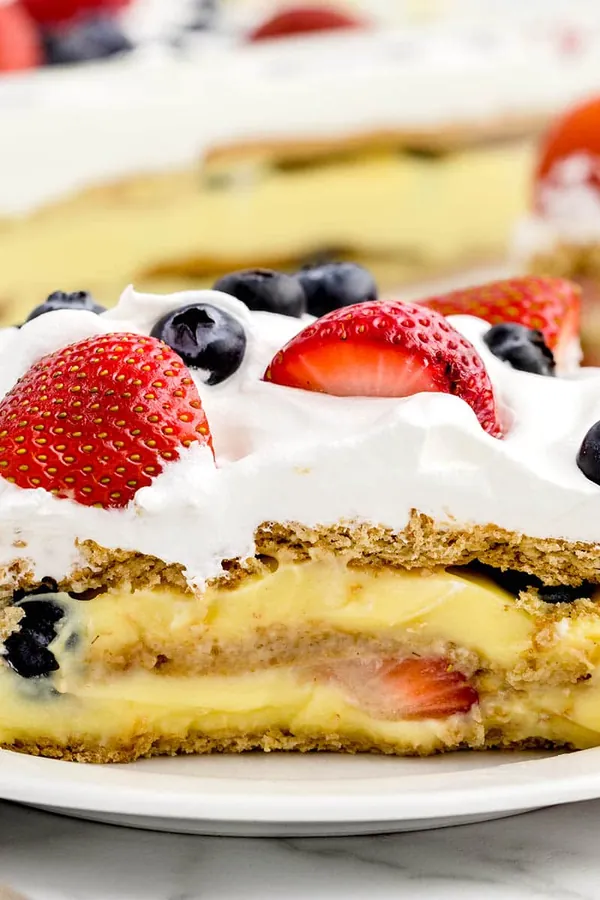 Berry Icebox Cake