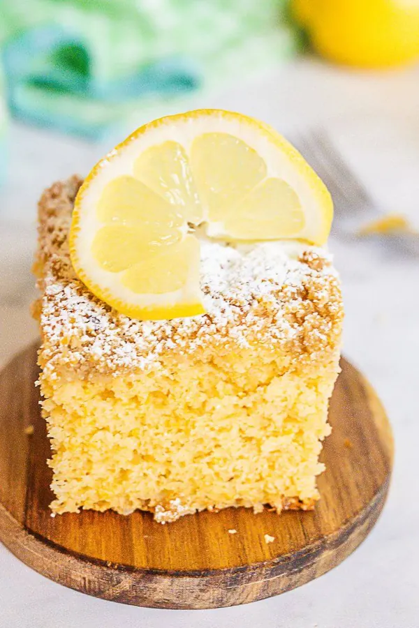 Best Lemon Crumb Coffee Cake Recipe (+ Sugar Free Option)