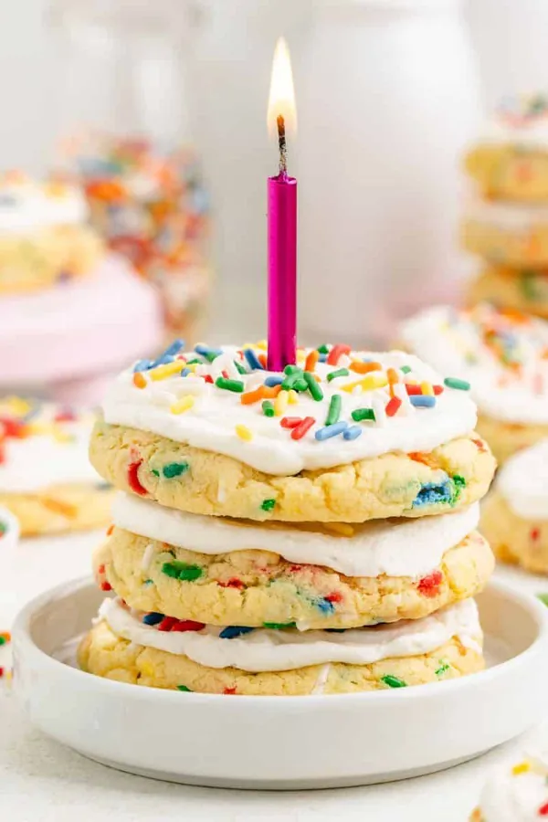 Birthday Cake Cookies Recipe