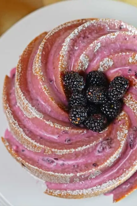 Blackberry Bundt Cake