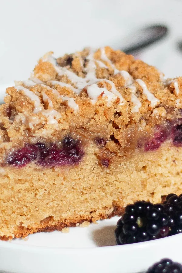 Blackberry Coffee Cake Recipe with Streusel Topping