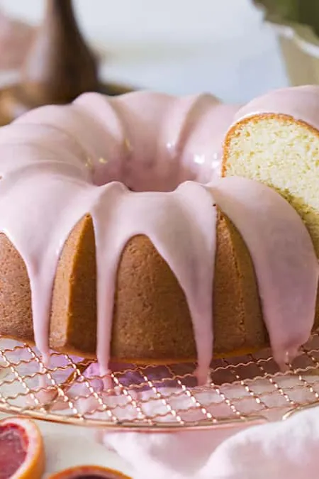 Blood Orange Pound Cake