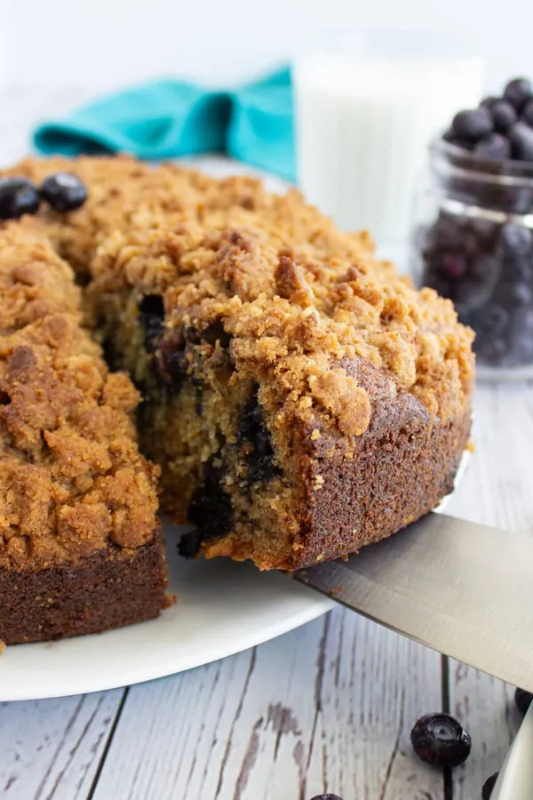Blueberry Banana Coffee Cake