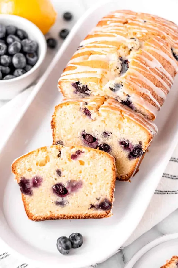 Blueberry Lemon Pound Cake