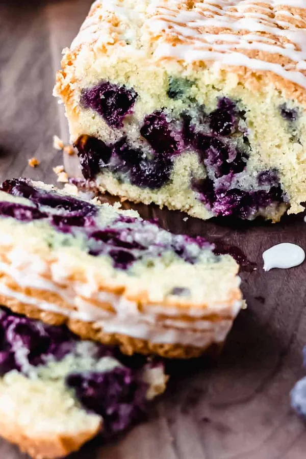 Blueberry Pound Cake