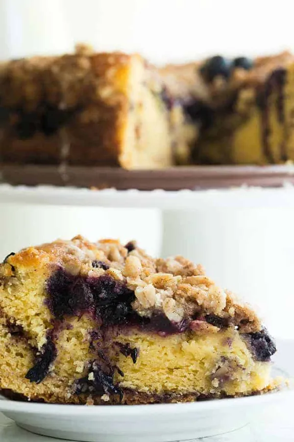 Blueberry Sour Cream Coffee Cake