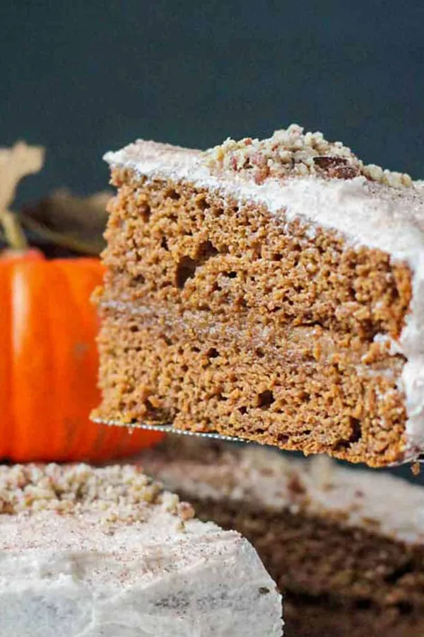 Chai Spiced Pumpkin Layer Cake