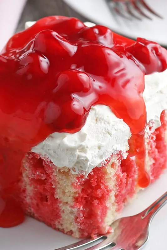 Cherry Poke Cake