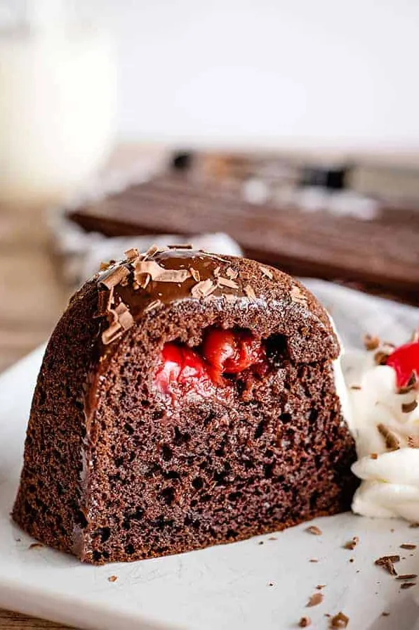 Chocolate Cherry Bundt Cake