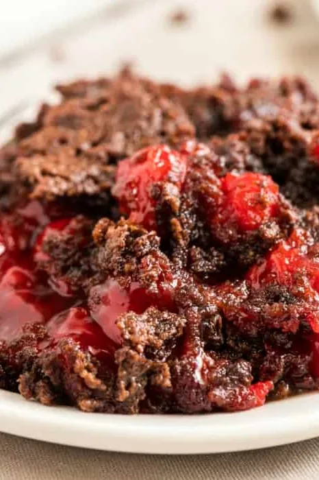Chocolate Cherry Dump Cake