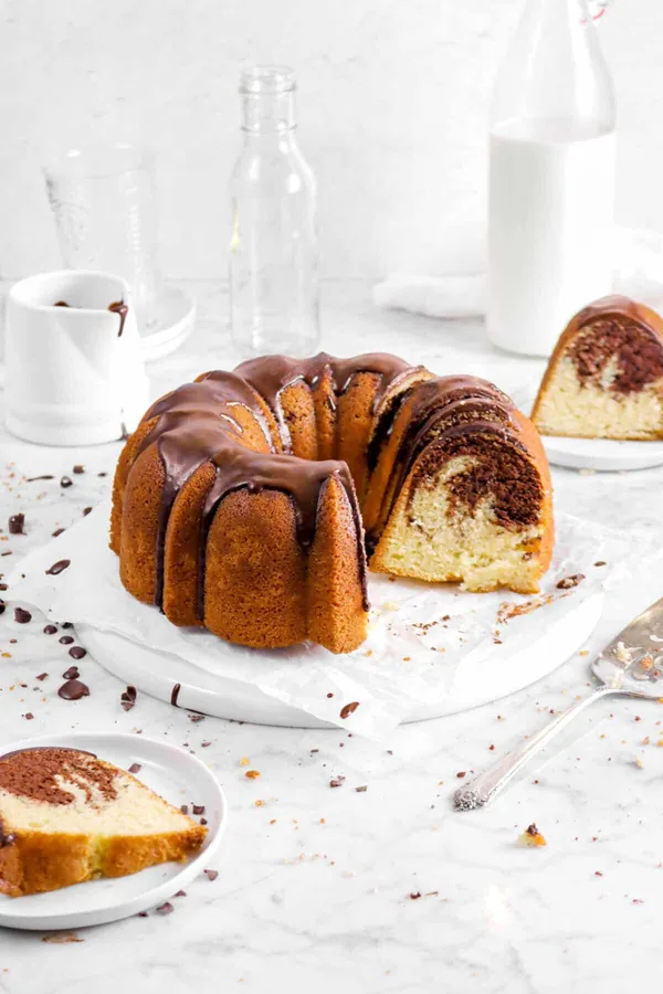 Chocolate Marble Pound Cake