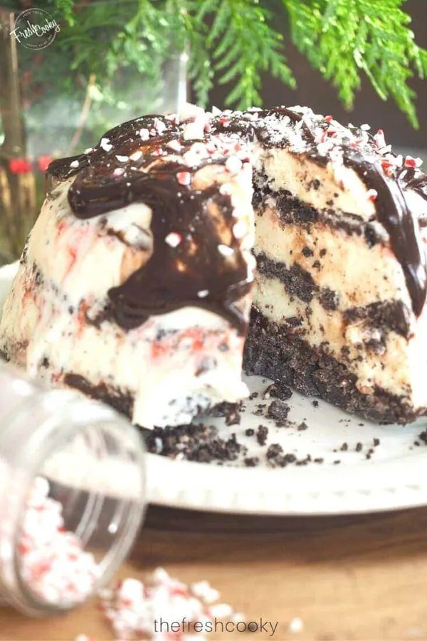 Chocolate-Peppermint Ice Cream Cake