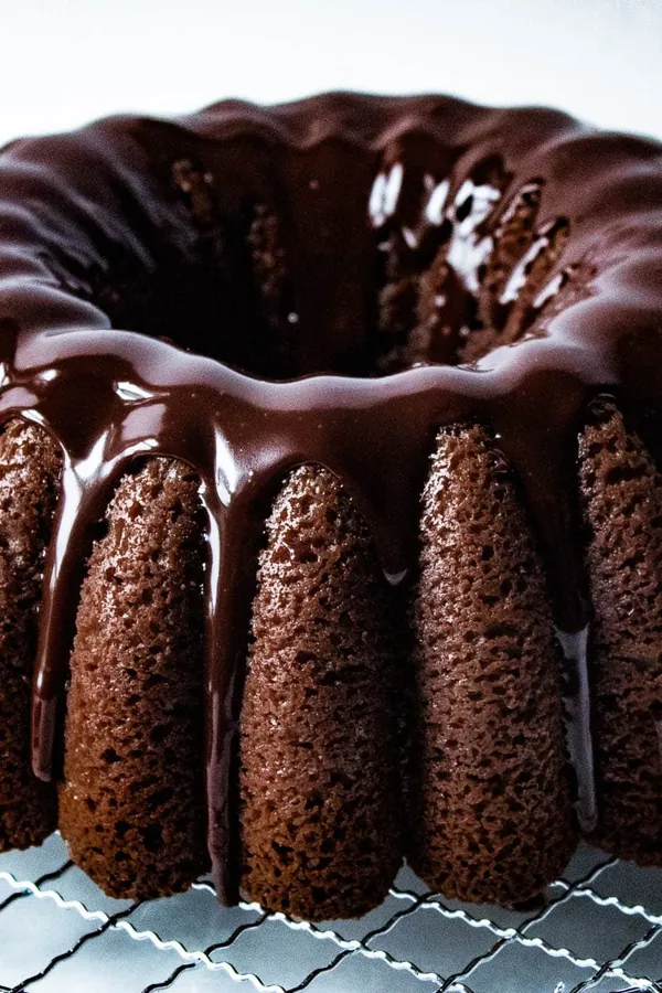 Chocolate Sour Cream Pound Cake