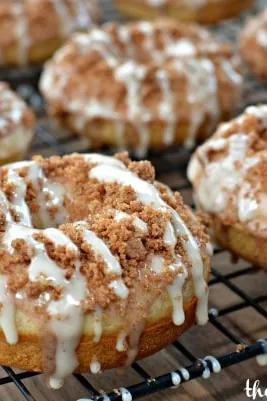 Coffee Cake Donuts