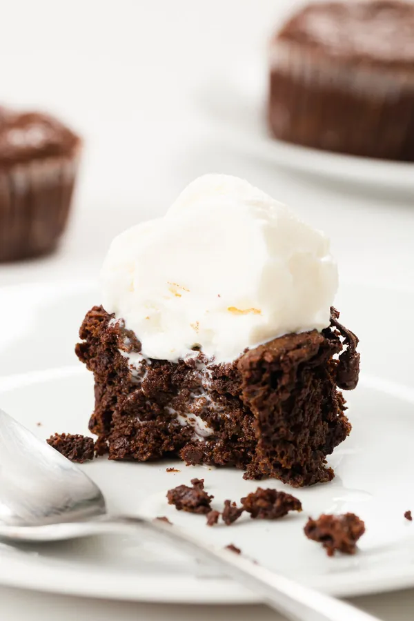 Decadent Flourless Chocolate Cupcakes