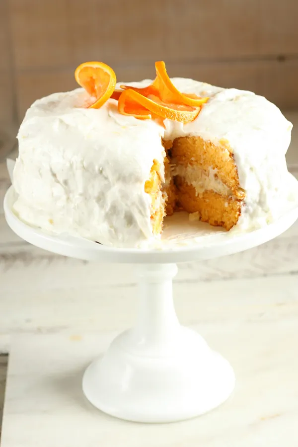 Easy Orange Dreamsicle Cake