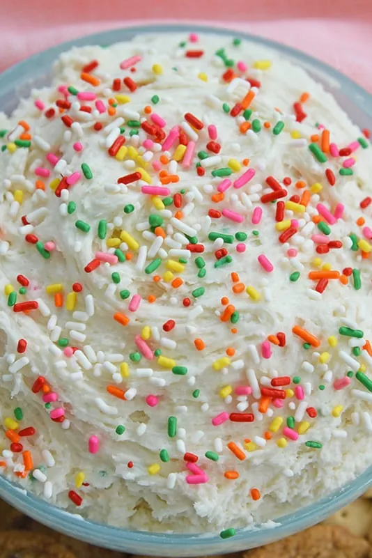 Funfetti Cake Batter Dip