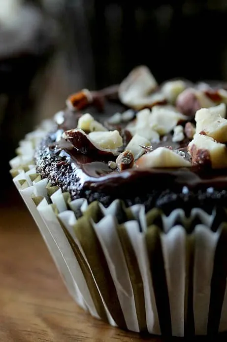 Gluten Free Chocolate Hazelnut Cupcakes