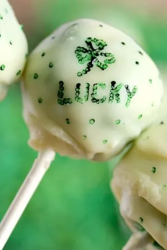 Green Cake Pops