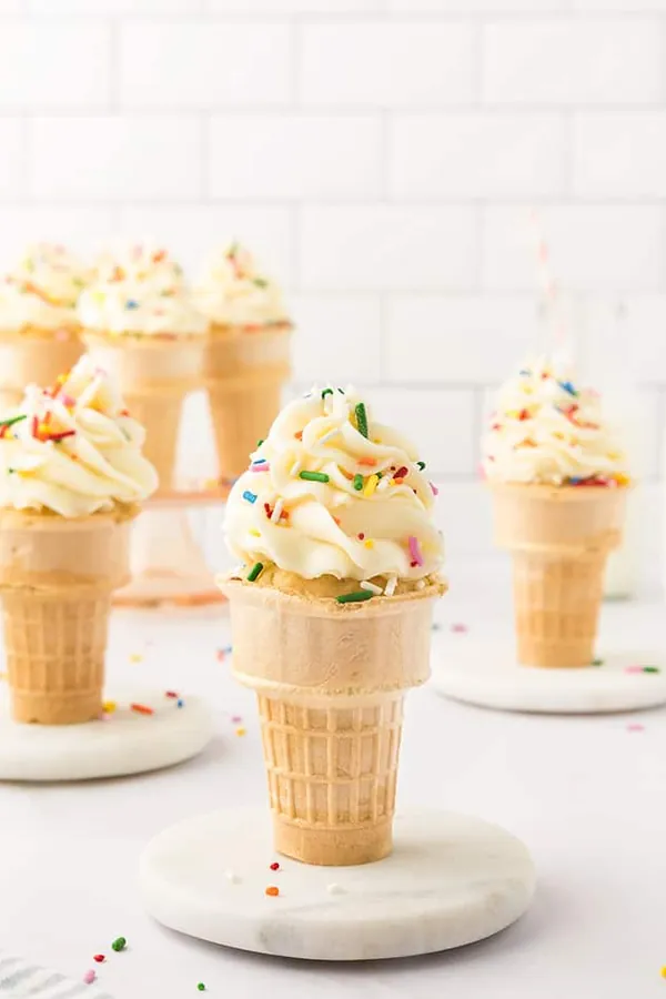 Ice Cream Cone Cupcakes