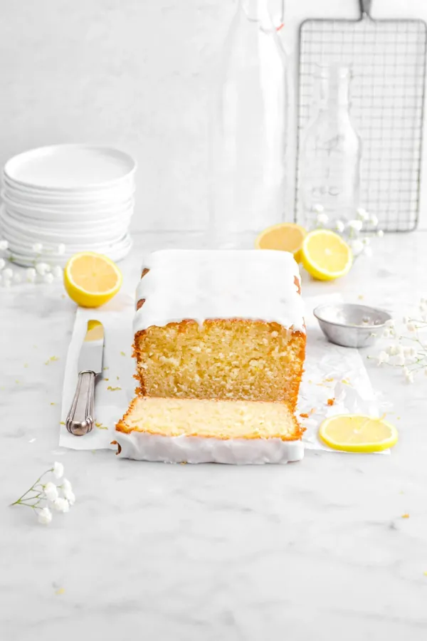 Iced Lemon Loaf Cake (Better Than Starbucks!)