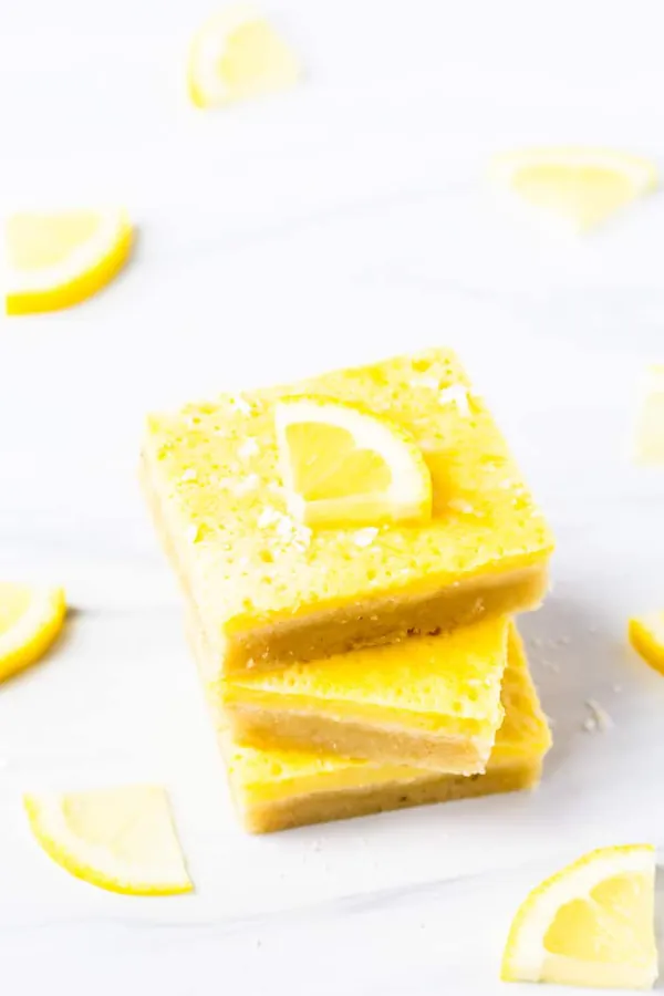 Keto Lemon Bars