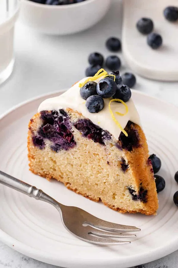 Lemon-Blueberry Bundt Cake