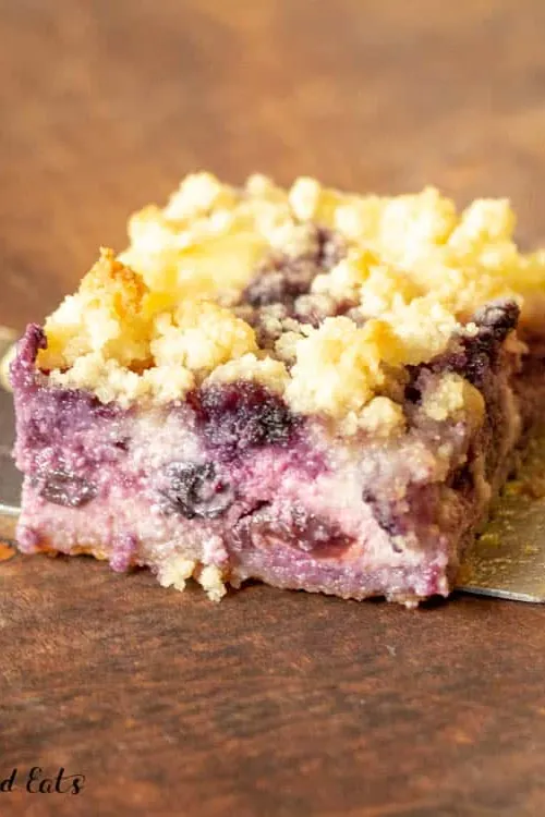 Lemon Blueberry Cheesecake Crumb Bars