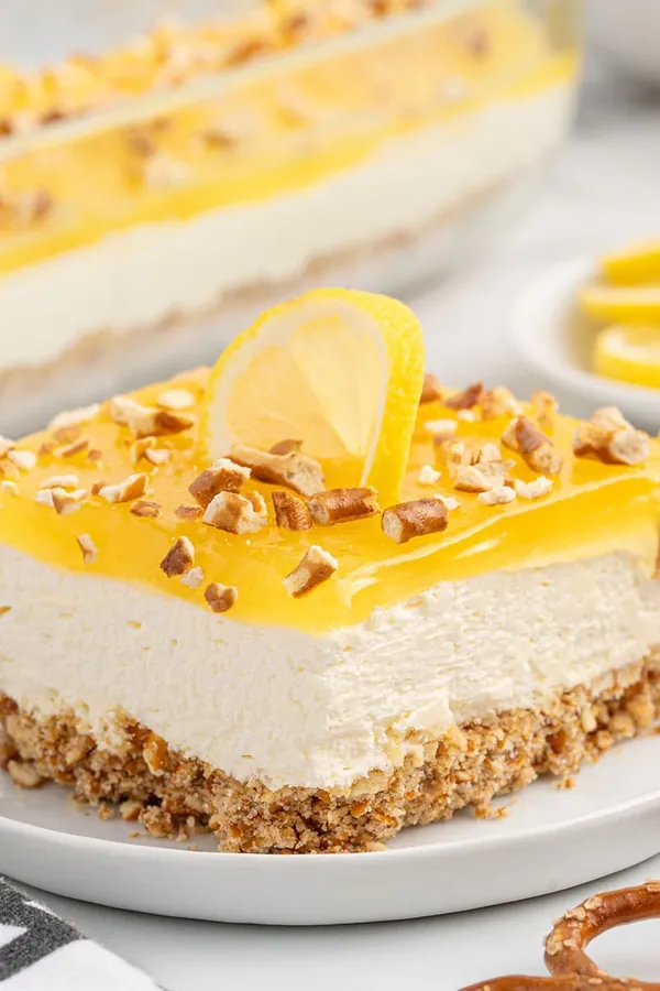 Lemon Pretzel Dessert