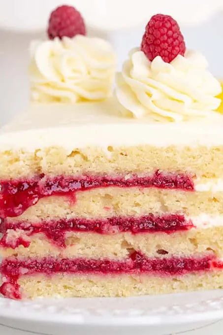 Lemon Raspberry Cake