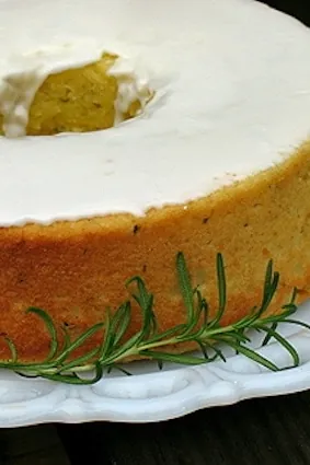 Lemon Rosemary Olive Oil Cake