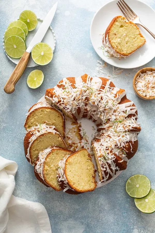 Lime Coconut Cake