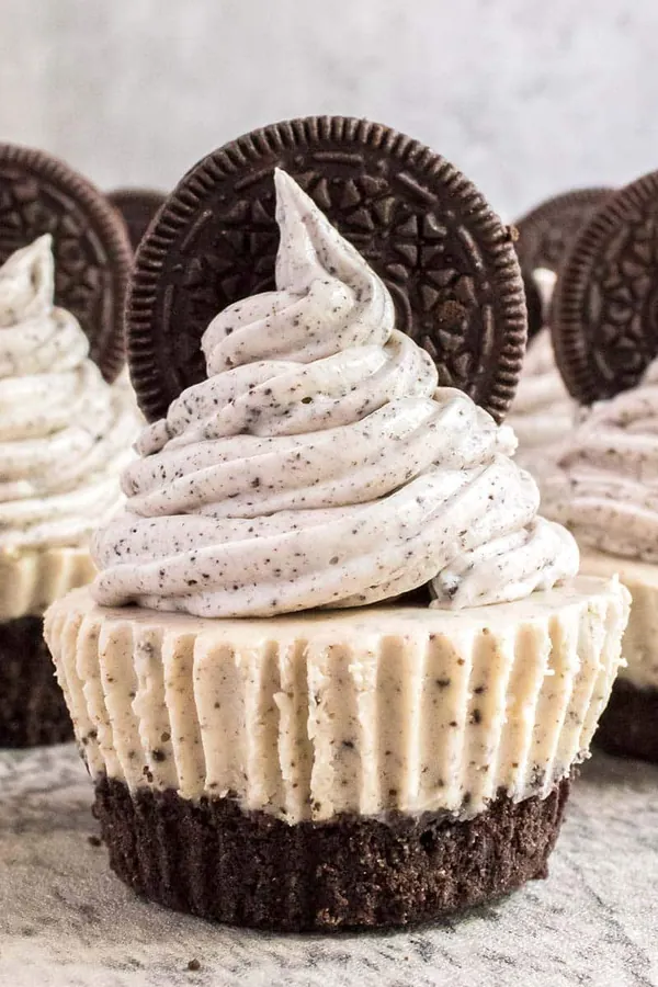 Mini Oreo Cheesecakes
