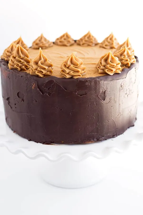 Mocha Layer Cake with Coffee Frosting