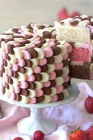 Neapolitan Cake