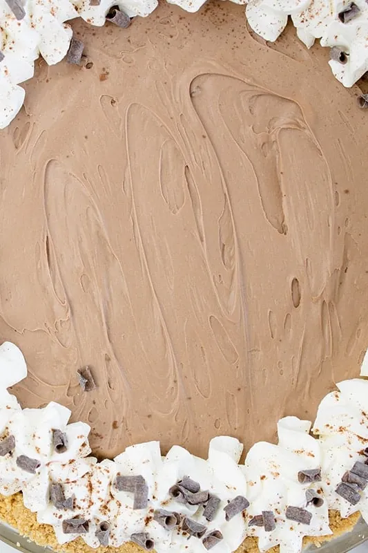 No-Bake Chocolate Cheesecake