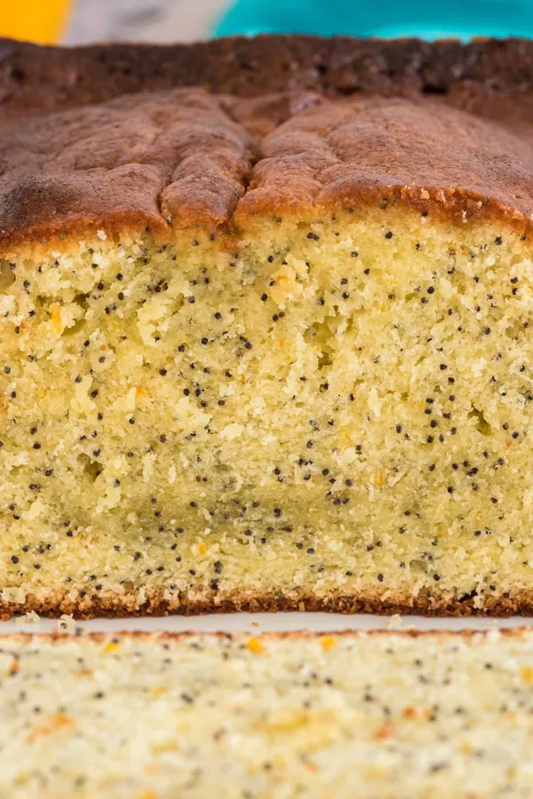 Orange Poppy Seed Pound Cake
