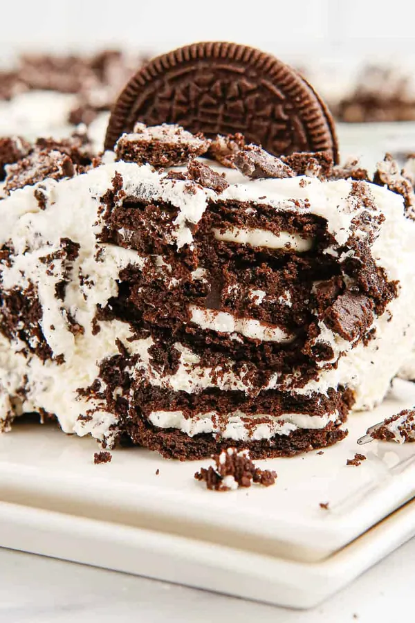 Oreo Icebox Cake