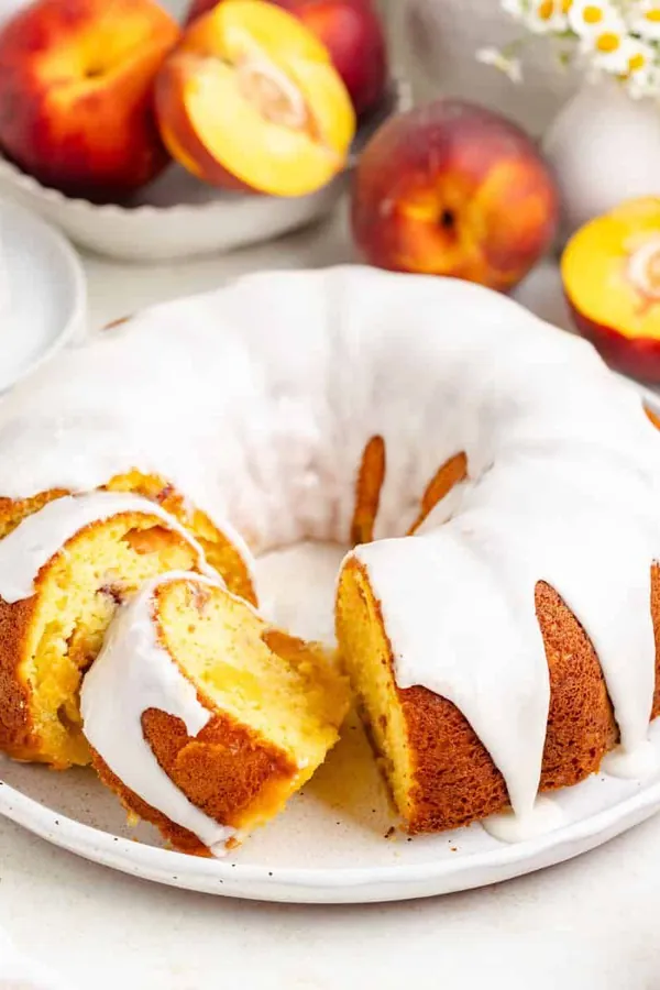 Peach Bundt Cake Recipe